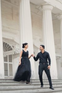 Romantic sunset pre-wedding in Ulwe